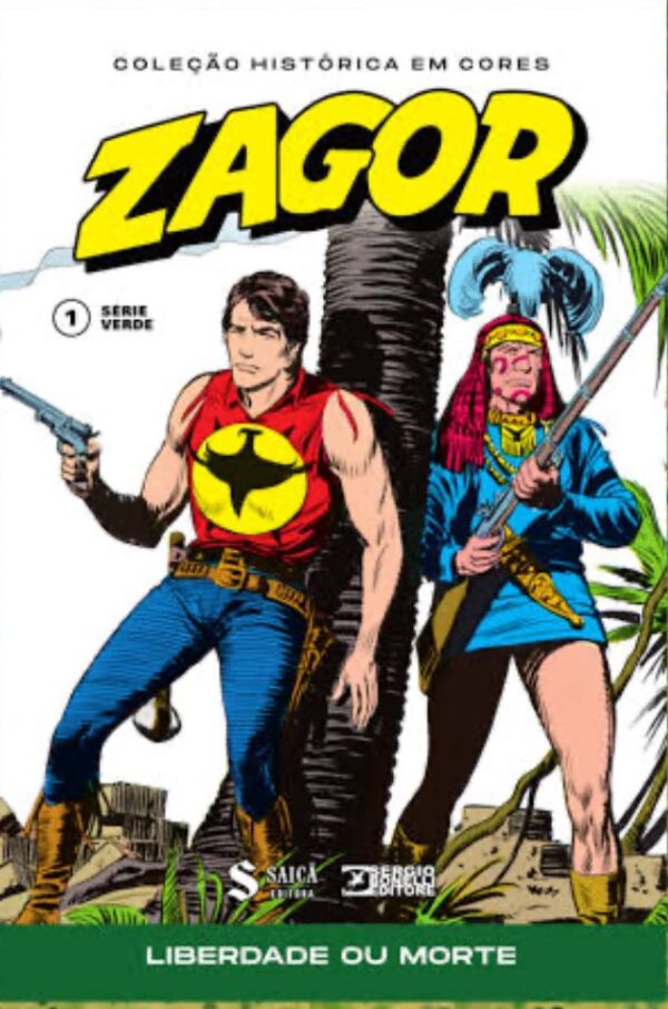 Zagor Coleção Histórica em Cores 1