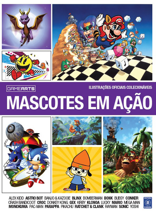 Bookzine GameARTs 6 – Mascotes em Ação