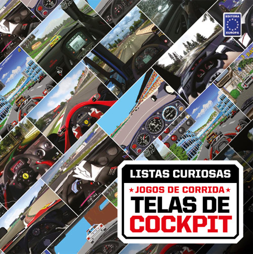 Coleção Listas Curiosas – Jogos de Corrida – Telas de Cockpit