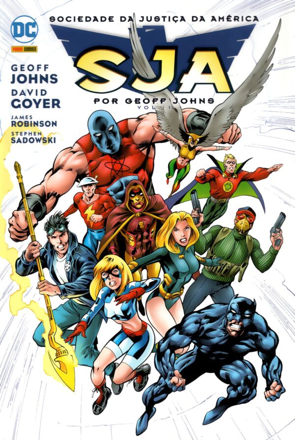 Sociedade Da Justiça Da América Por Geoff Johns 1 – Omnibus