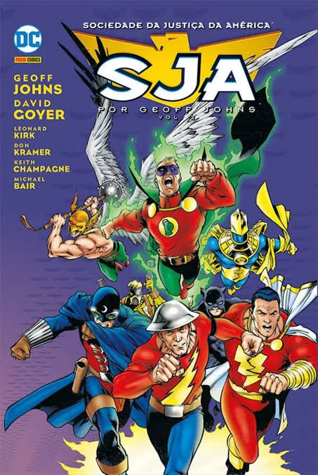 Sociedade Da Justiça Da América Por Geoff Johns 2 – Omnibus