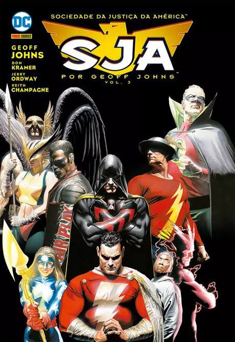Sociedade Da Justiça Da América Por Geoff Johns 3 – Omnibus