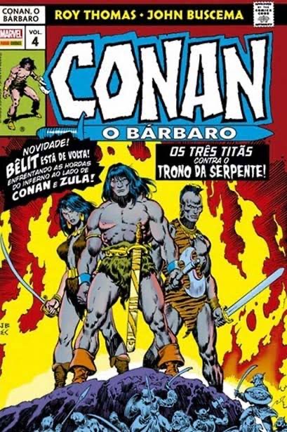 Conan – O Bárbaro – A Era Marvel Omnibus 4