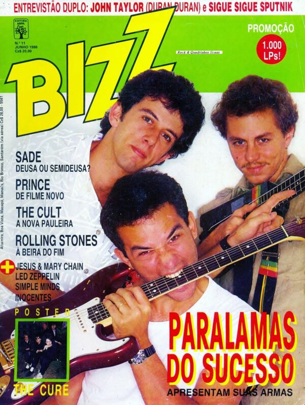 Bizz 11 – Os Paralamas Do Sucesso