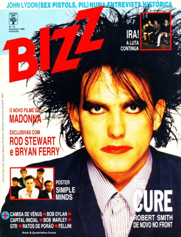Bizz 14 – The Cure – Robert Smith