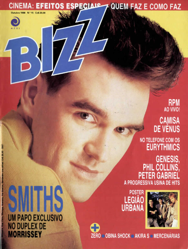 Bizz 15 – Smiths – Morrissey