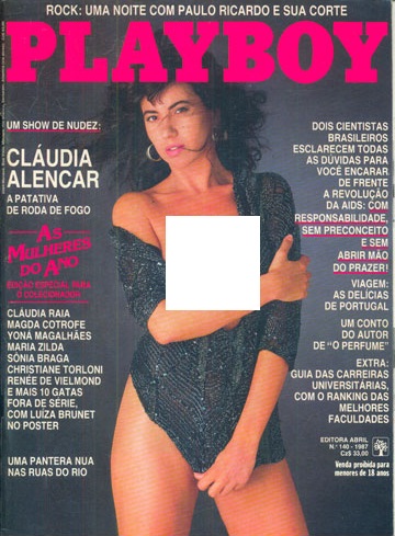Playboy 140 – Cláudia Alencar