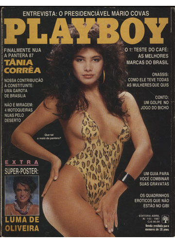 Playboy 143 – Tânia Corrêa