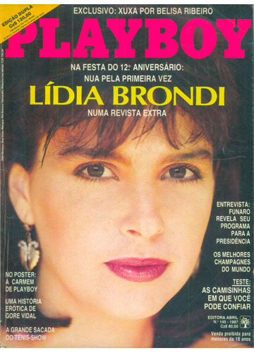 Playboy 145 – Lídia Brondi
