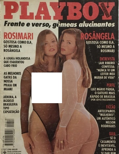 Playboy 218 – Rosimari e Rosângela Bosenbecker