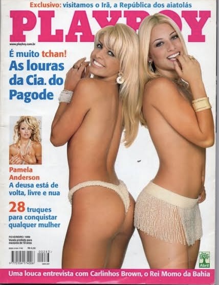 Playboy 283 – Daniela Freitas e Leila Farias – As Louras da Cia do Pagode