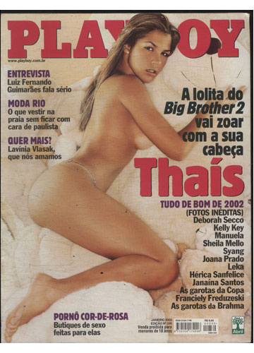 Playboy 330 – Thaís Ventura – Big Brother Brasil 2