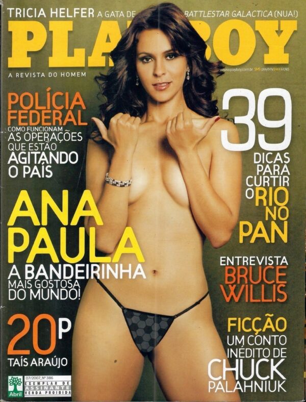 Playboy 386 – Ana Paula Oliveira – A Bandeirinha
