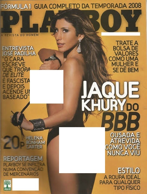 Playboy 394 – Jaque Khury – Big Brother Brasil 8