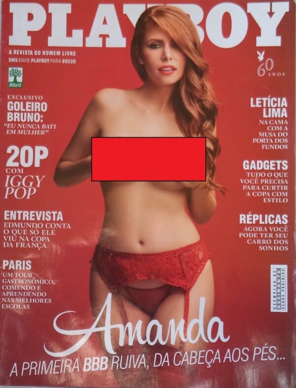 Playboy 468 – Amanda Gontijo – Big Brother Brasil 14