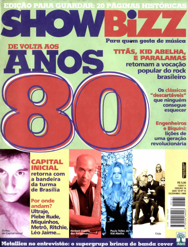 Show Bizz 161 – Especial BRock Anos 80