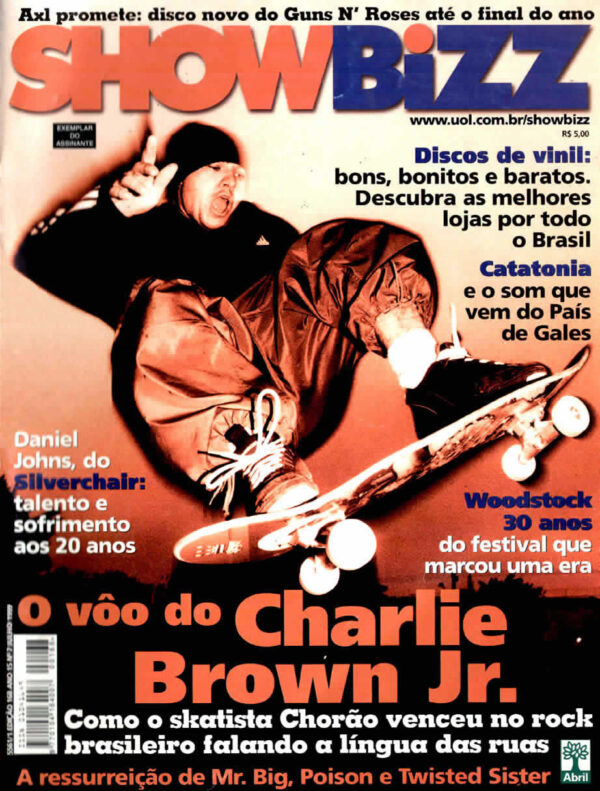 Show Bizz 168 – Chorão – Charlie Brown Jr.