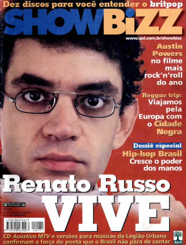 Show Bizz 171 – Renato Russo – Legião Urbana