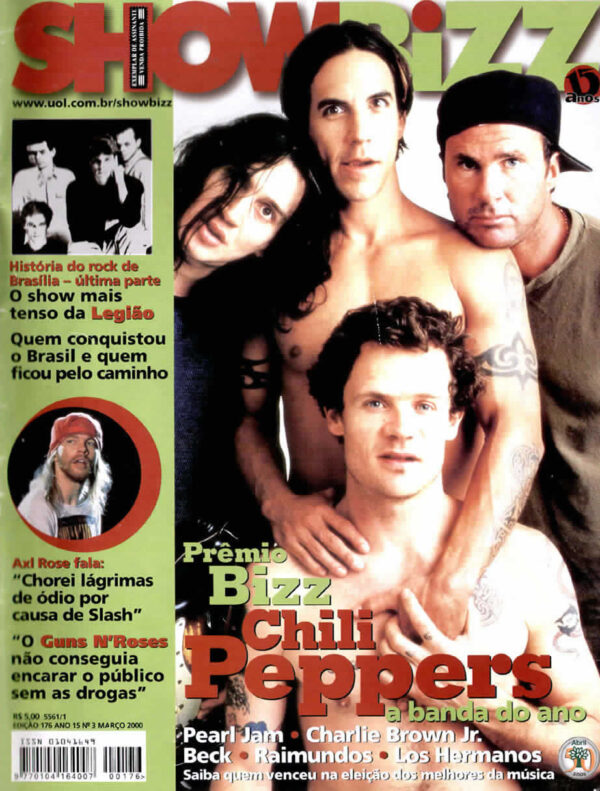 Show Bizz 176 – Red Hot Chili Peppers