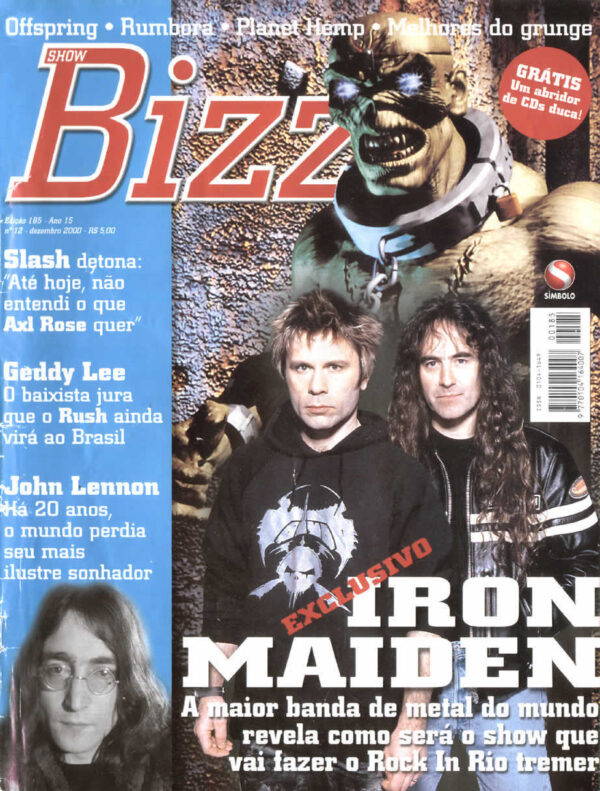 Show Bizz 185 – Iron Maiden
