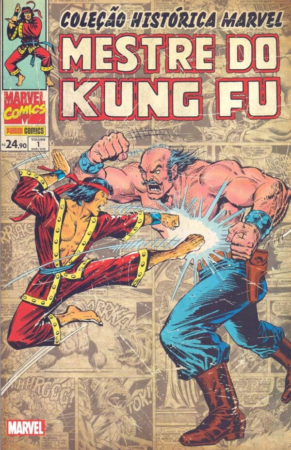 Coleção Histórica Marvel – Mestre do Kung Fu 1