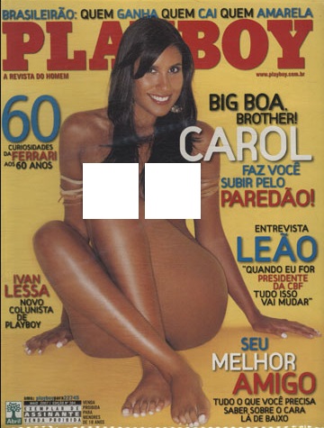 Playboy 384 – Carol Honório – Big Brother Brasil 7