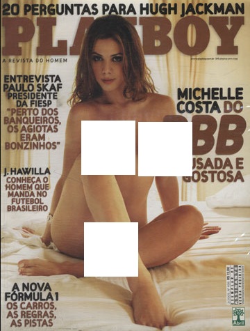 Playboy 406 – Michelle Costa – Big Brother Brasil 9