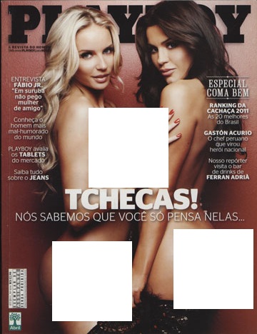 Playboy 434 – Tchecas do Brazil – Michaela Matejkova e Alicia Seffras