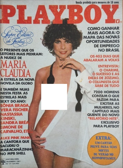 Playboy 77 – Maria Cláudia
