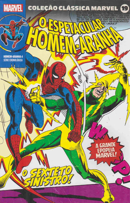 Coleção Clássica Marvel 19 – O Espetacular Homem-Aranha 4