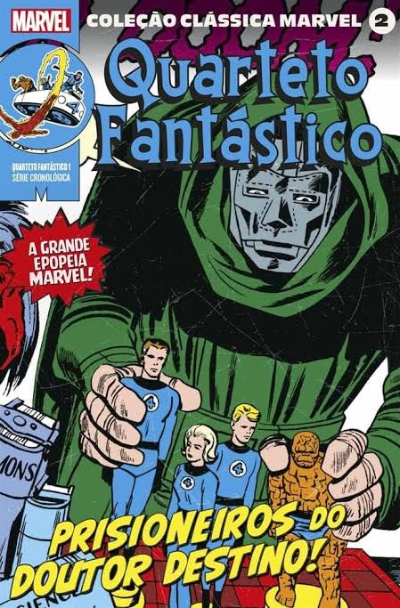Coleção Clássica Marvel 2 – Quarteto Fantástico