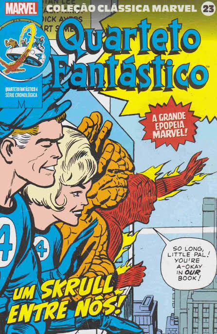 Coleção Clássica Marvel 23 – Quarteto Fantástico 4