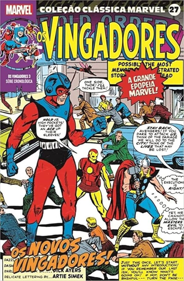 Coleção Clássica Marvel 27 – Vingadores 3