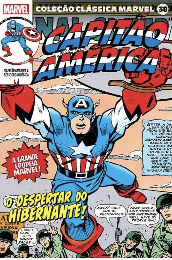 Coleção Clássica Marvel 38 – Capitão América 2