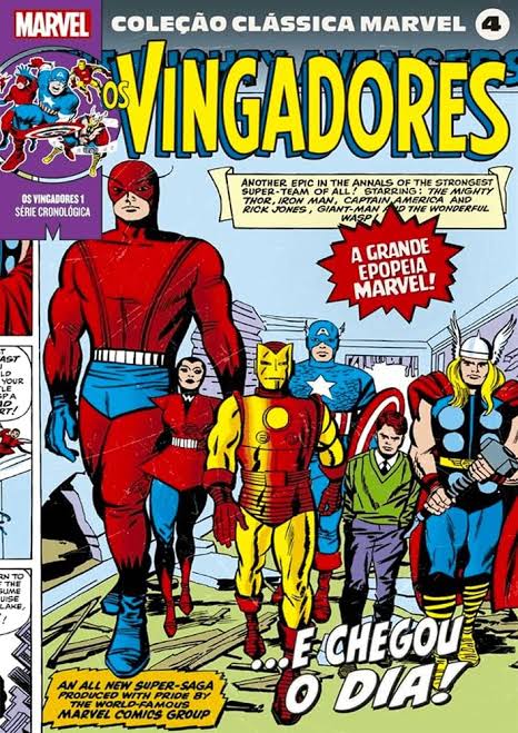 Coleção Clássica Marvel 4 – Vingadores 1