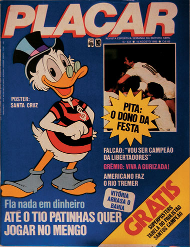 Placar 537 – Capa do Tio Patinhas