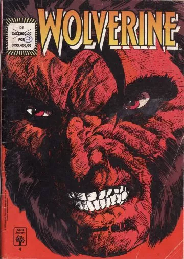 Wolverine 4 – 1ª Série – Editora Abril