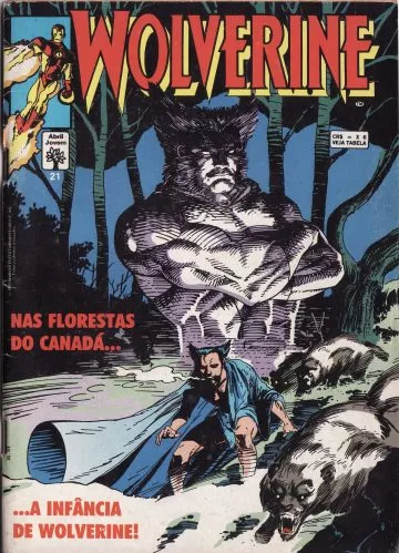 Wolverine 21 – 1ª Série – Editora Abril